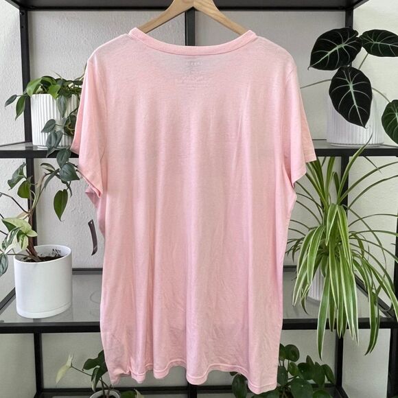 New Torrid Pink Vibrant Mama Short Sleeve Top - Size 2X - Picture 5 of 5